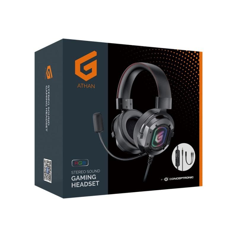 CONCEPTRONIC Headset USB  2.2m Kabel,Mikro,Lautreg.,7.1sound