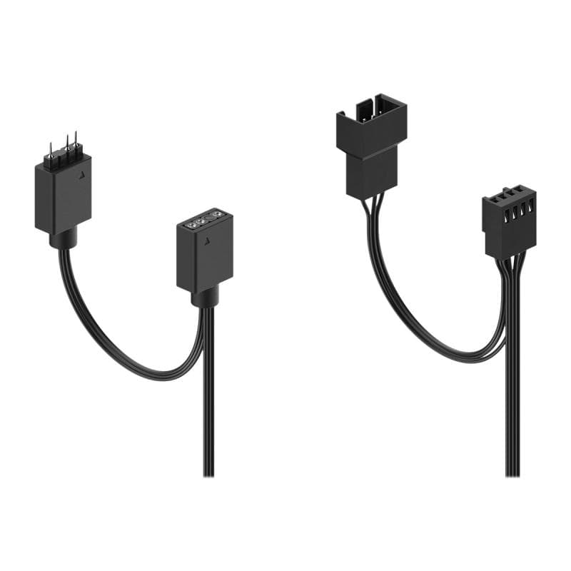 FRACTAL DESIGN Aspect 12 RGB PWM Gehäuse Lüfter schwarz 120 x 120 x 25 mm