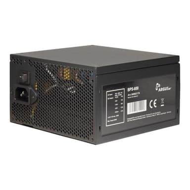 INTERTECH ArgusNT BPS-600 Netzteil 120mm Luefter aktiv PFC 6xSATA 4x PCI-E 6+2 2x 4+4pin