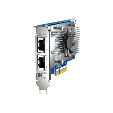 QNAP QXG-10G2T-X710 - Netzwerkadapter - PCIe 3.0 x4 Low-Profile - 10Gb Ethernet x 2
