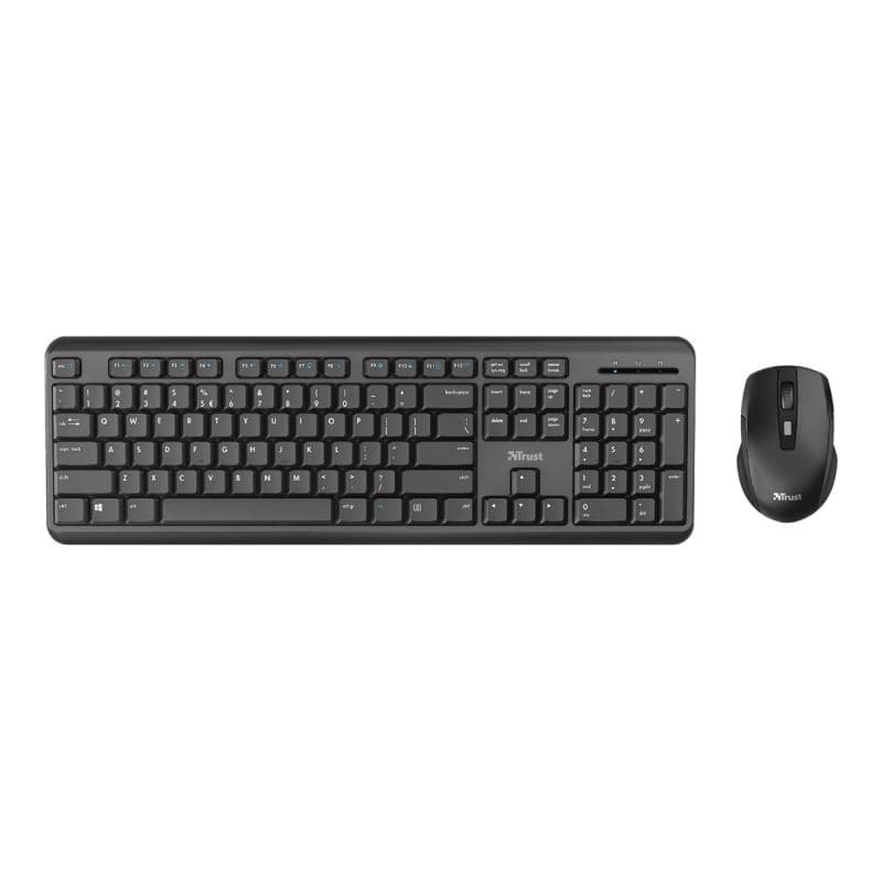 TRUST TKM-350 WIRELESS SILENT KEYBOARD AND MOUSE SET QUERTZ