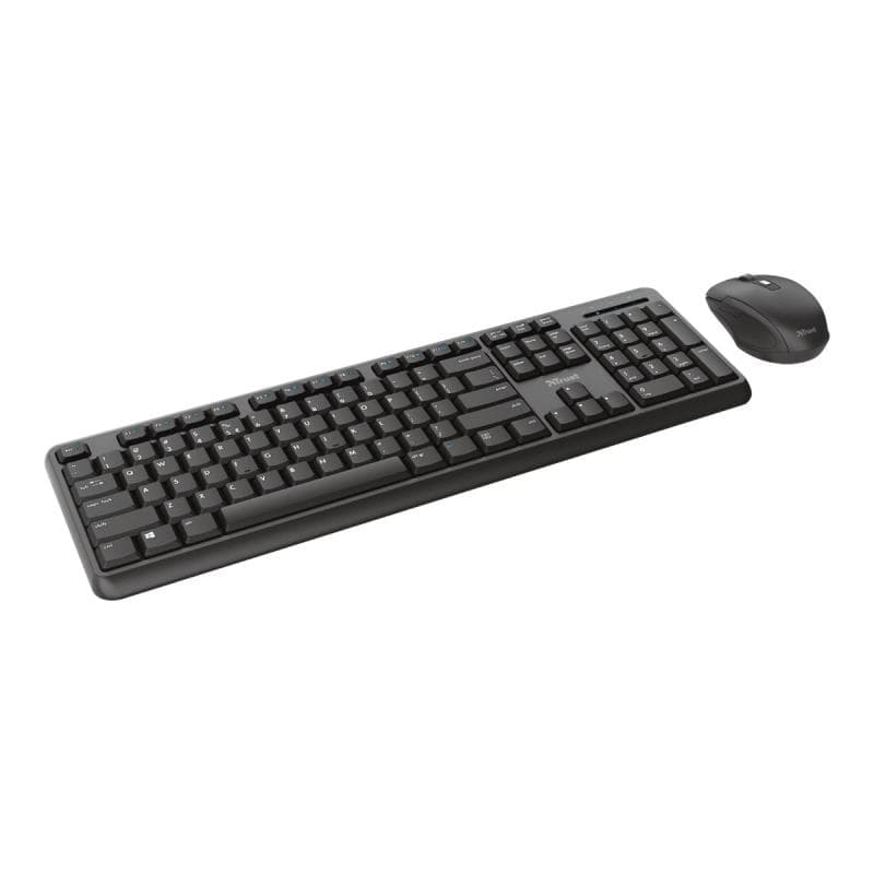 TRUST TKM-350 WIRELESS SILENT KEYBOARD AND MOUSE SET QUERTZ
