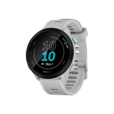 GARMIN Forerunner 55 GPS-Laufuhr steinweiß/schwarz