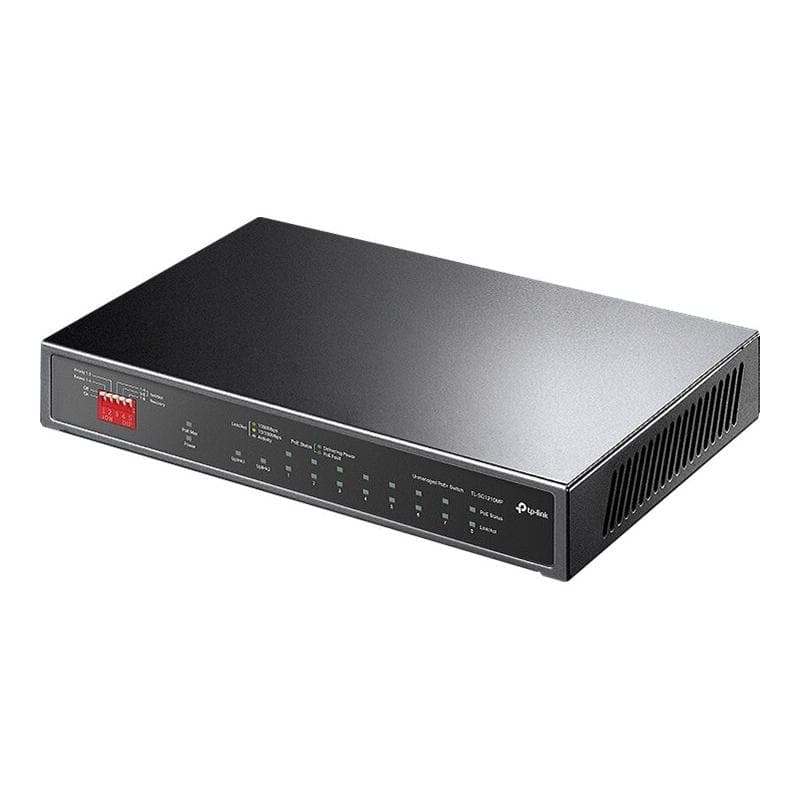 TP-LINK 10-Port Gigabit Desktop Switch with 8-Port PoE+