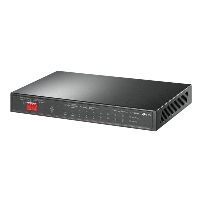 TP-LINK 10-Port Gigabit Desktop Switch with 8-Port PoE+