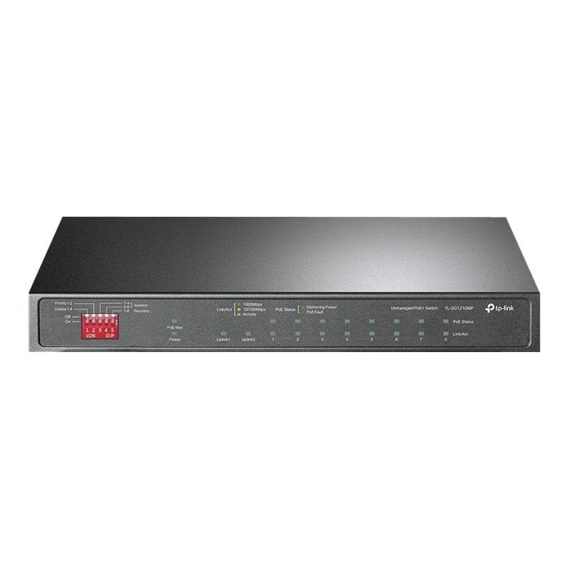 TP-LINK 10-Port Gigabit Desktop Switch with 8-Port PoE+