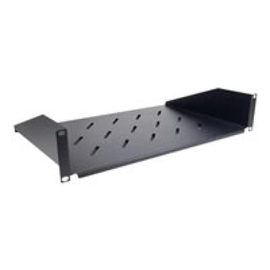 INTERTECH 19″ Boden SW-2U-300, 89x480x300mm, RAL 9005