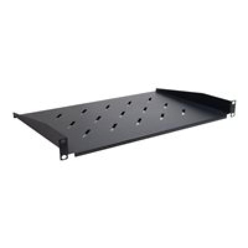 INTERTECH 19″ Boden SW-1U-300, 45x480x300mm, RAL 9005