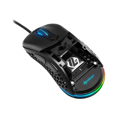 SHARKOON Maus Shark Light200 Optisch 6 Tasten kabelgeb. weiß
