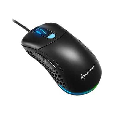SHARKOON Maus Shark Light200 Optisch 6 Tasten kabelgeb. weiß