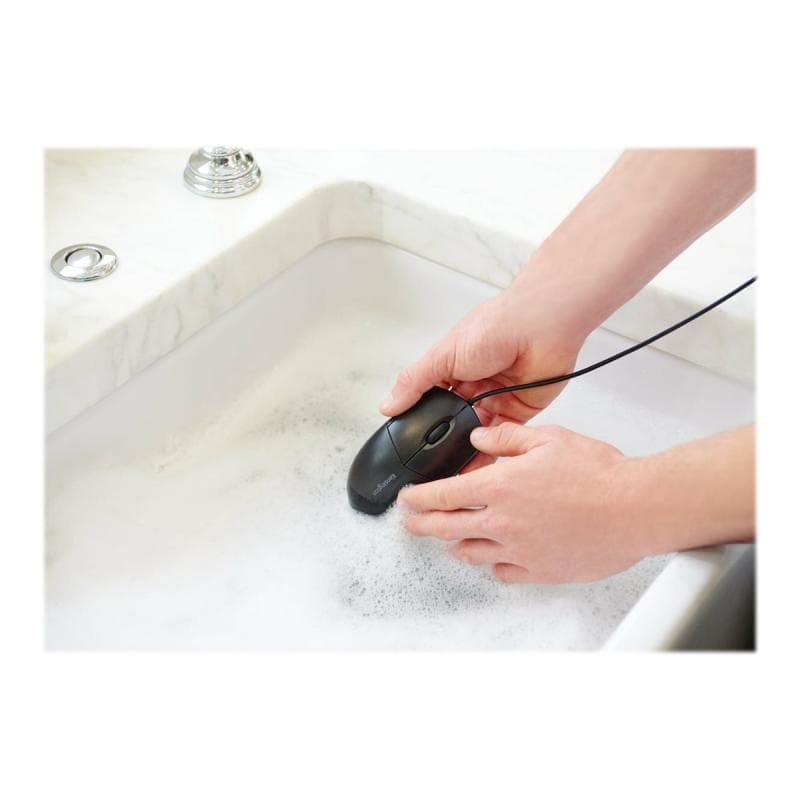 KENSINGTON Maus Pro Fit abwaschbar, wasserdicht, schwarz