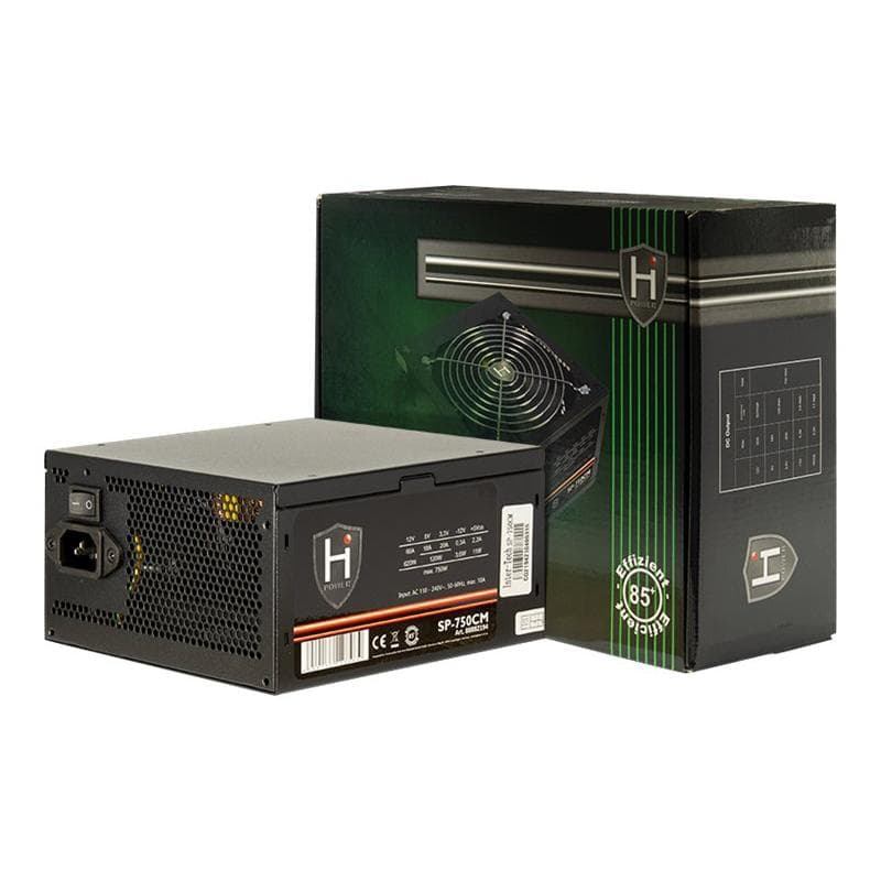 INTERTECH Inter-Tech Netzteil 750W HIPOWER SP-750CM 1X 140mm Lüfter retail
