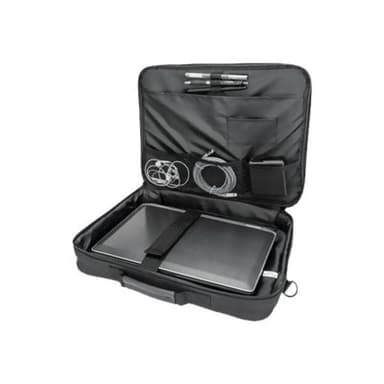 MANHATTAN Cambridge Clamshell Notbooktasche 15,6″ schwarz