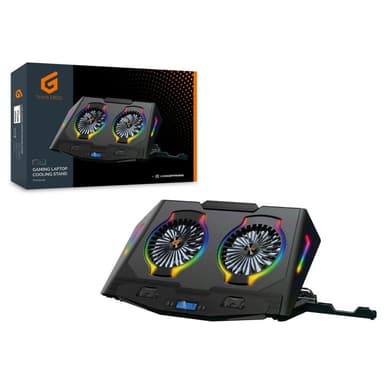 CONCEPTRONIC 2-Fan Cooling Pad (17.0″)/ Ergonomisch Gaming
