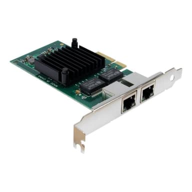 INTERTECH Gigabit PCIe Adapter Argus ST-727 x4 v2.0 Dual retail