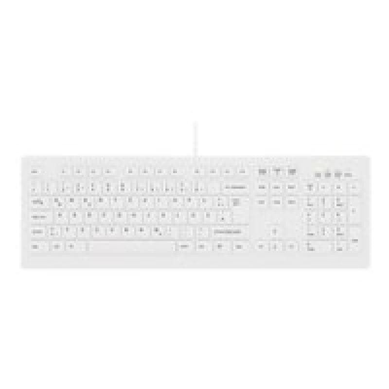 CHERRY ACTIVE KEY TAS AK-C8100F-UVS-W/GE DE-Layout weiß