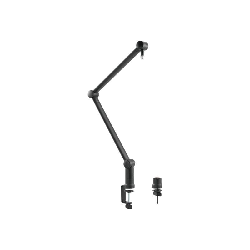 LOGILINK Professional Microphone Boom Arm Stand, black