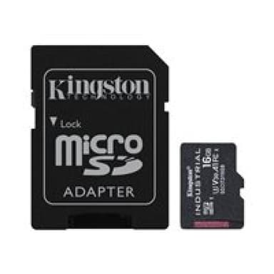 KINGSTON Card Kingston Ind. MicroSD +ADP 16GB pSLC