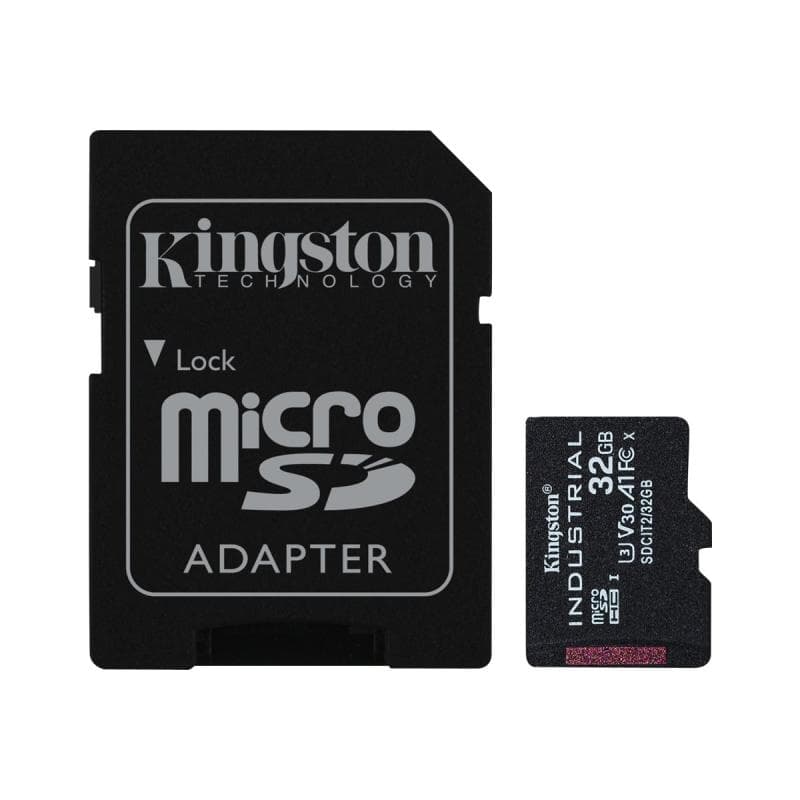 KINGSTON 32GB microSDHC Industrial C10 A1 pSLC