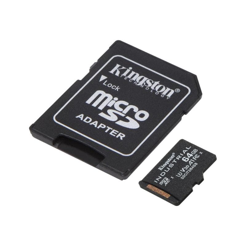 KINGSTON 64GB microSDXC Industrial C10 A1