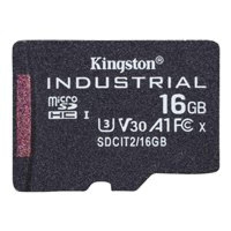 KINGSTON 16GB microSDHC Industrial C10 A1