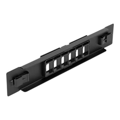DELOCK 10? Keystone Patchpanel 6 Port werkzeugfrei