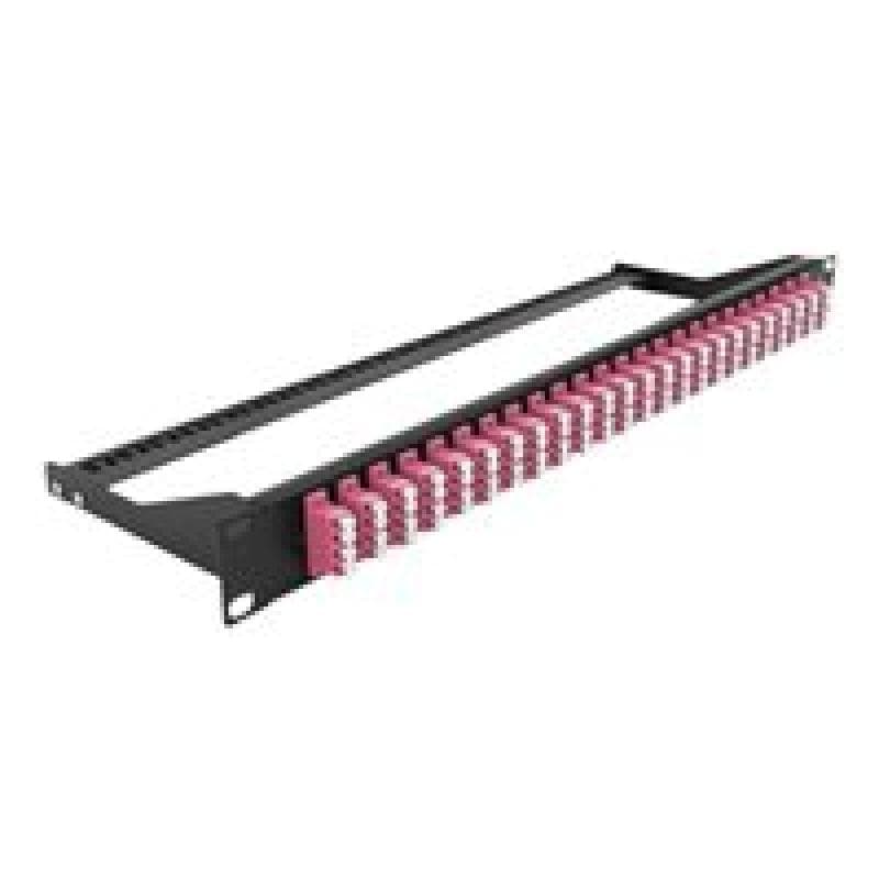 DELOCK 19? LWL Patchpanel 24 Port LC Quad violett