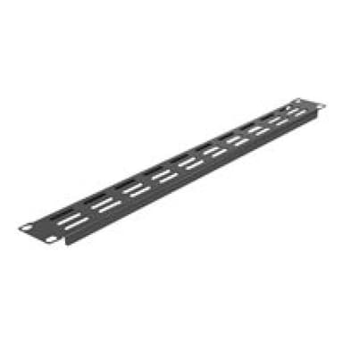 DELOCK 19? Netzwerkschrank Panel mit Lüftungsschlitzen horizontal 1 HE schwarz