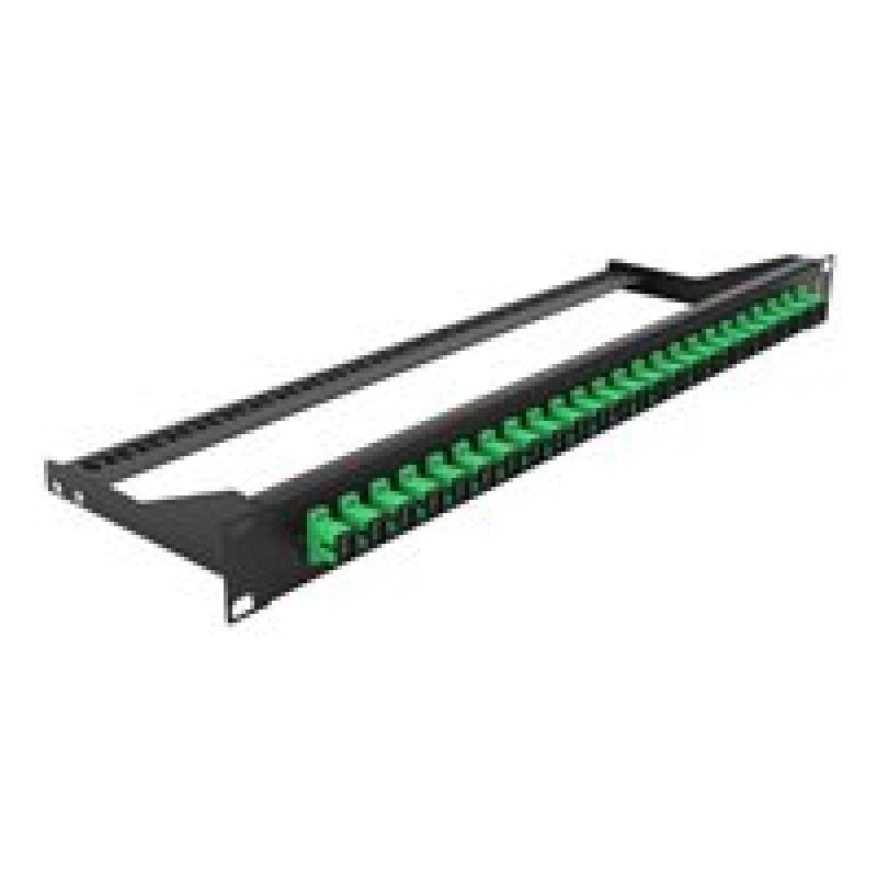 DELOCK 19? LWL Patchpanel 24 Port SC Simplex grün