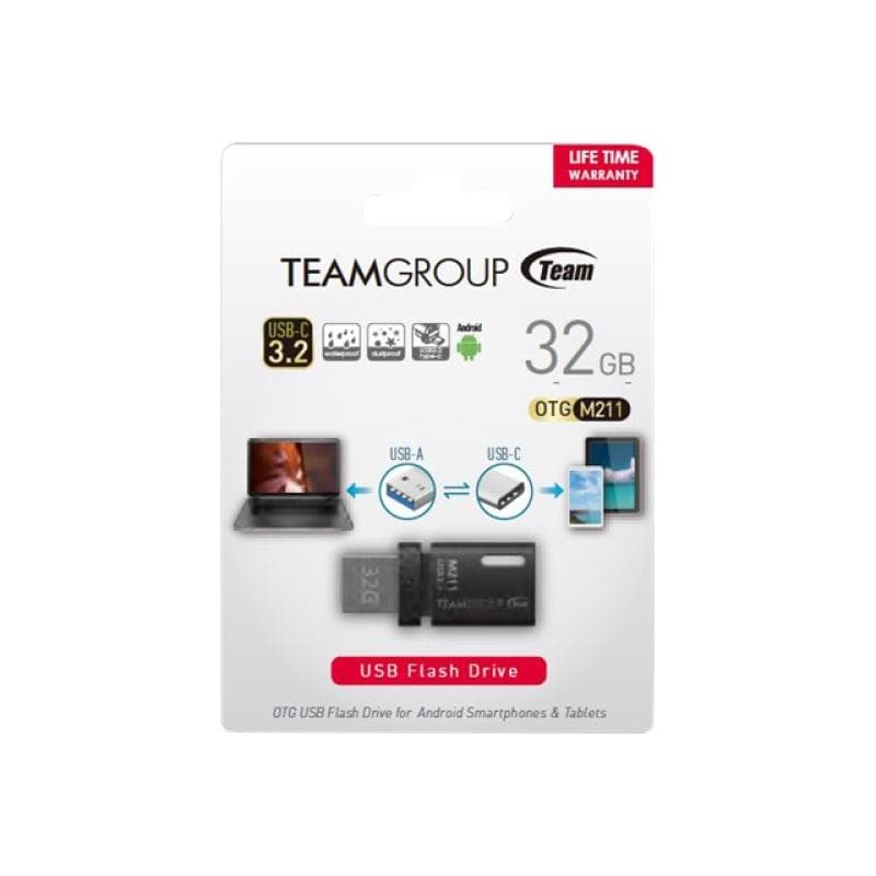 TEAM GROUP Stick Team M211 32GB USB 3.0 + Type-C