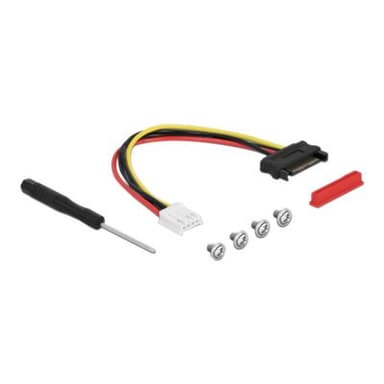 DELOCK M.2 Key M>U.2 SFF-8639 NVMe gew. | +20cm Kabel