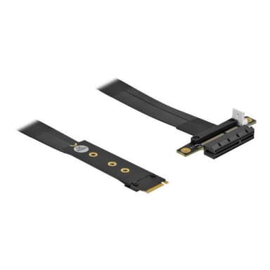 DELOCK M.2 Key M>PCIe x4 NVMe Adapter | +20cm Kabel