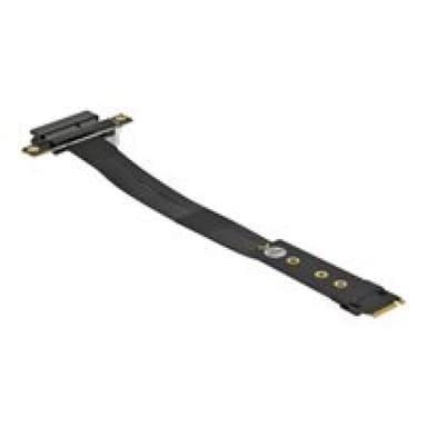 DELOCK M.2 Key M>PCIe x4 NVMe Adapter | +20cm Kabel
