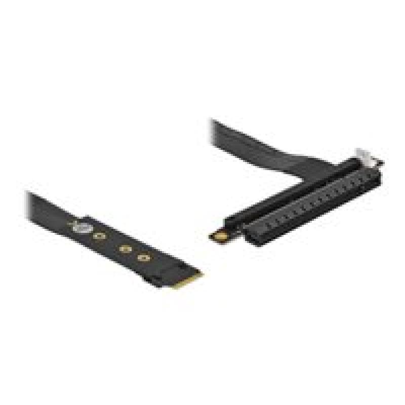 DELOCK M.2 Key M>PCIe x16 NVMe | +20cm Kabel