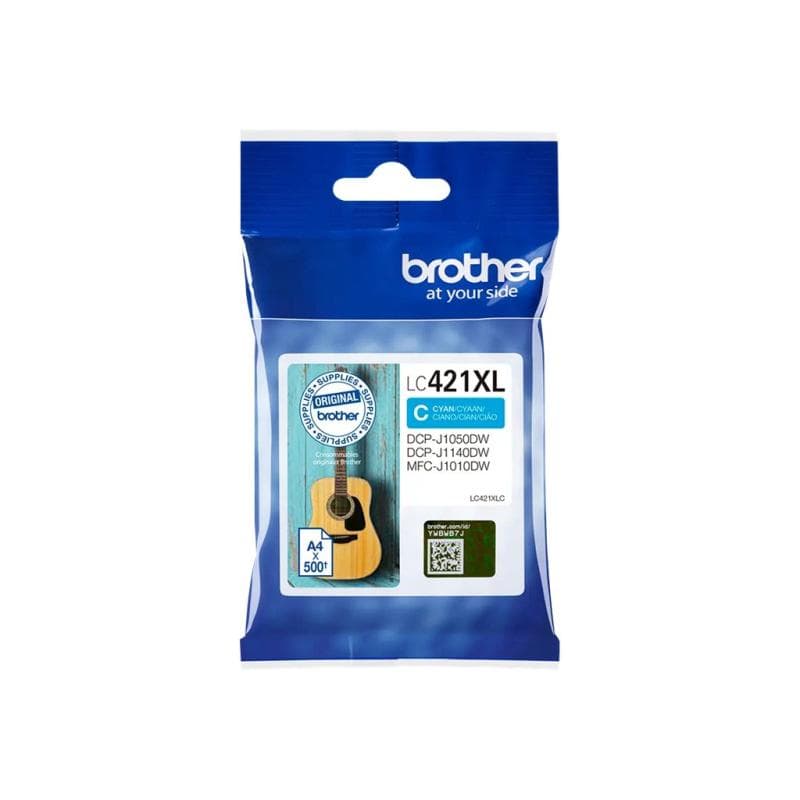 BROTHER LC421XLC Cyan Ink Cartridge