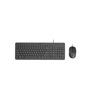 HP 100 WIRED MOUSE AND KEYBOARD