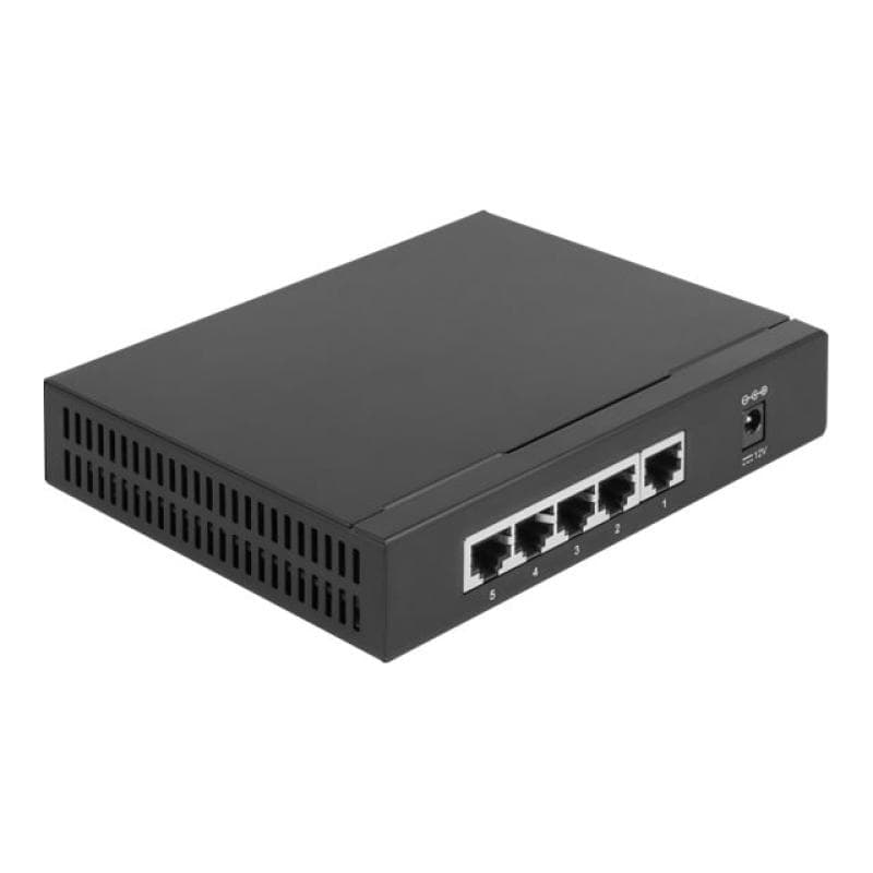 DELOCK 2,5Gigabit Ethernet Switch 5 Port