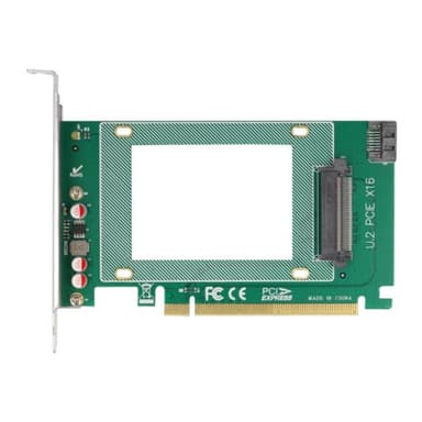 DELOCK PCIe x16 > 1 xint. U.2 NVMe | SFF-8639