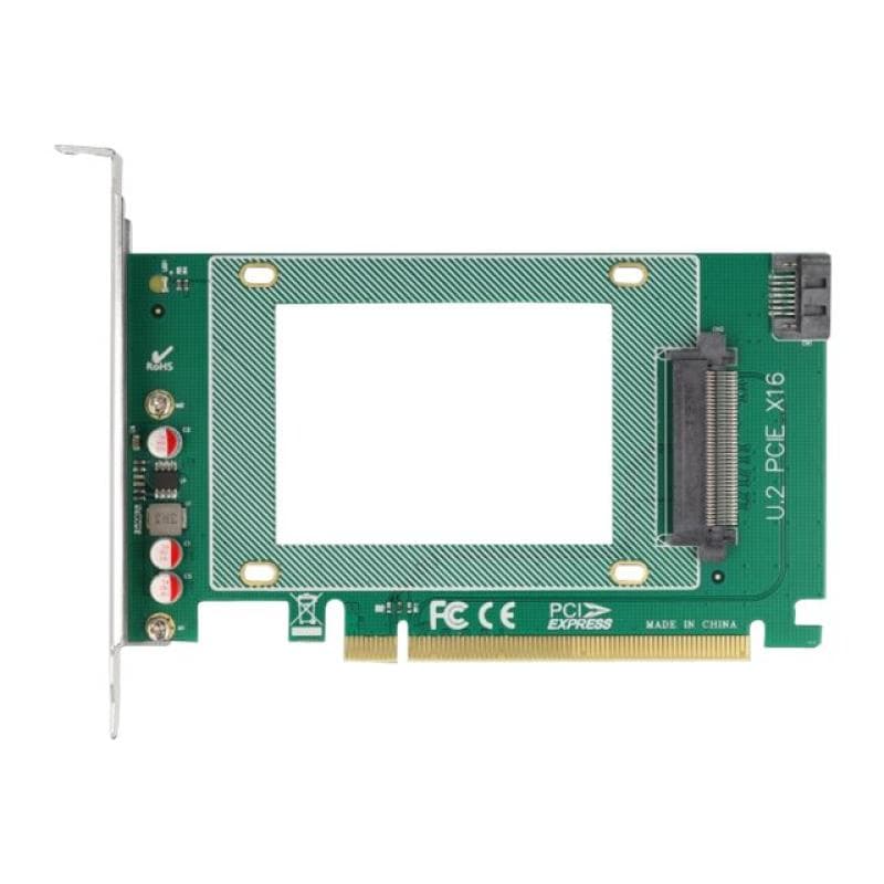 DELOCK PCIe x16 > 1 xint. U.2 NVMe | SFF-8639