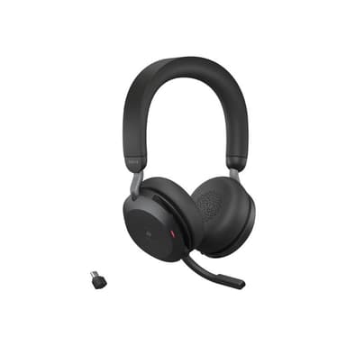 GN NETCOM Jabra Evolve2 75 MS schwarz + Ladestation + Link 380c