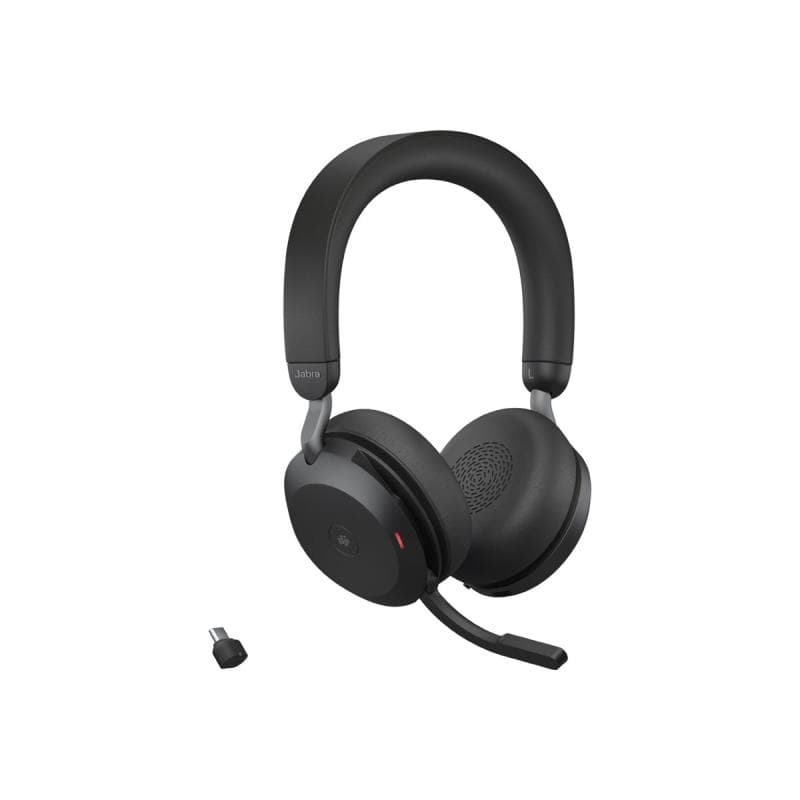 GN NETCOM Jabra Evolve2 75 MS schwarz + Ladestation + Link 380c