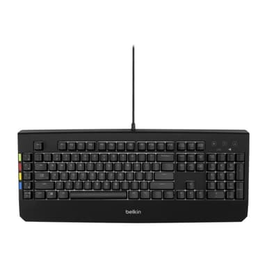 BELKIN 2-4-8 Port Secure KVM USB keyboard W/Lighting