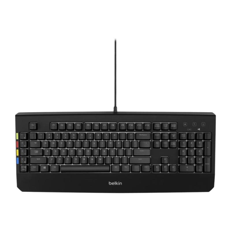 BELKIN 2-4-8 Port Secure KVM USB keyboard W/Lighting