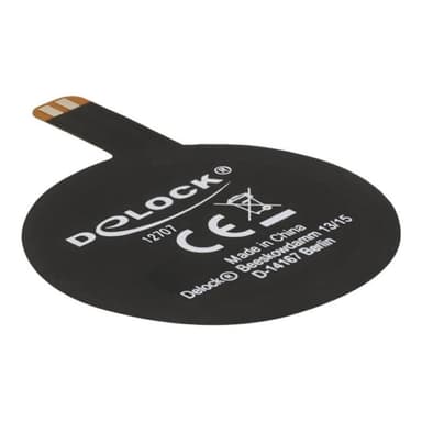 DELOCK NFC 13,56 MHz Antenne SMT FPC rund intern schwarz Klebemontage
