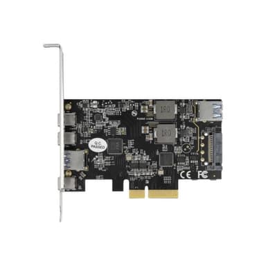 DELOCK PCIe x4>3xUSB-C+2xUSB-A SS LP | 90060