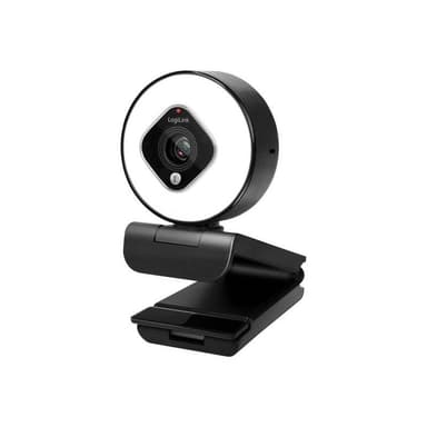 LOGILINK Webcam, LL1 Stream, USB 2.0, HD 1920x1080, 76 degree, black