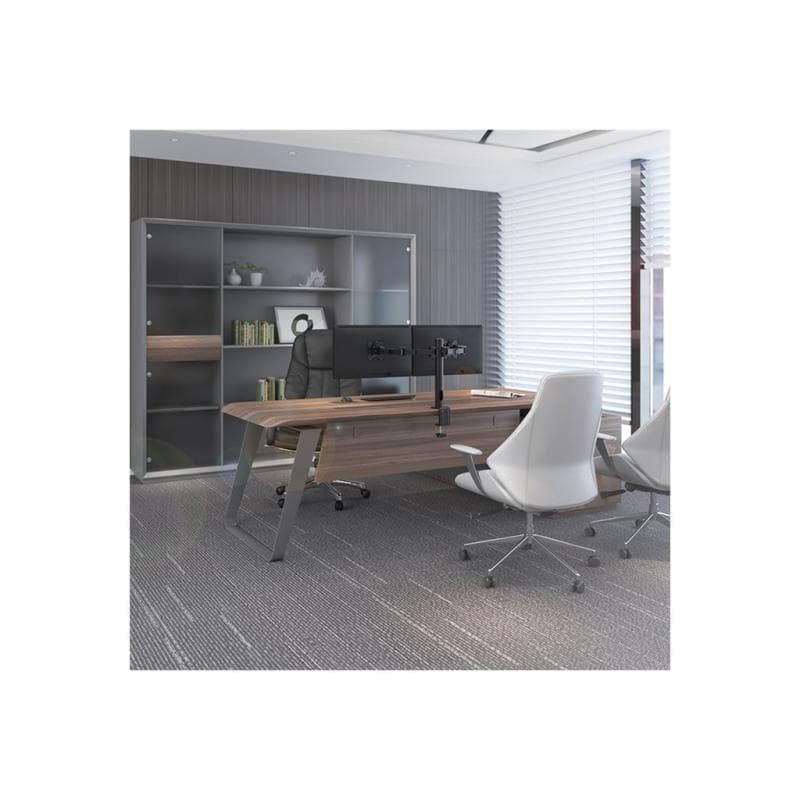 LOGILINK Dual Monitor mount, 17″-32″, steel, 360° VESA plate, arm length: 380mm