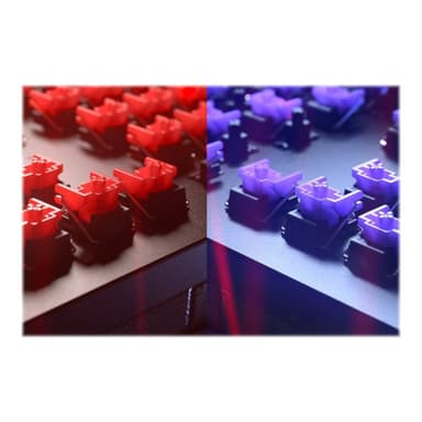 RAZER Huntsman V2 - optische Gaming Tastatur, Clicky Purple Switches, Chroma RGB, deutsches Layout (