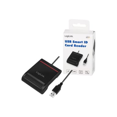 LOGILINK LOGICNOW (ALT) USB 2.0 Smart ID Cardreader, black