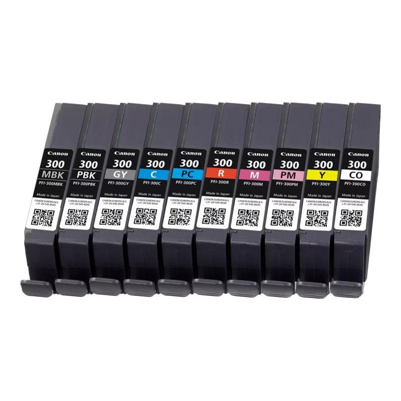 CANON PFI-300 Multipack MBK/PBK/C/M/Y/PC/PM/R/GY/CO